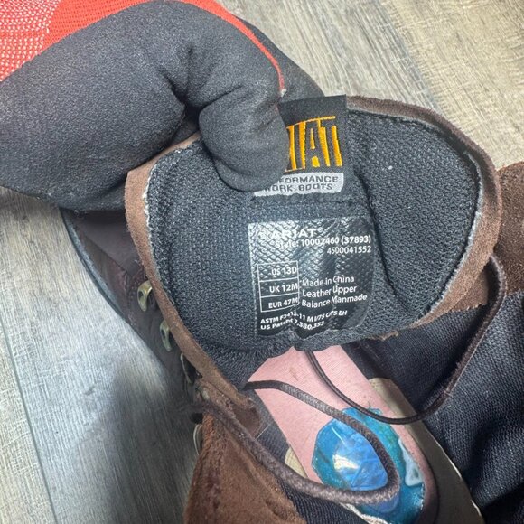 Ariat Hermosa XR 8" Brown Leather Steel Toe Work Boot Men's Size 13 - Picture 4 of 6